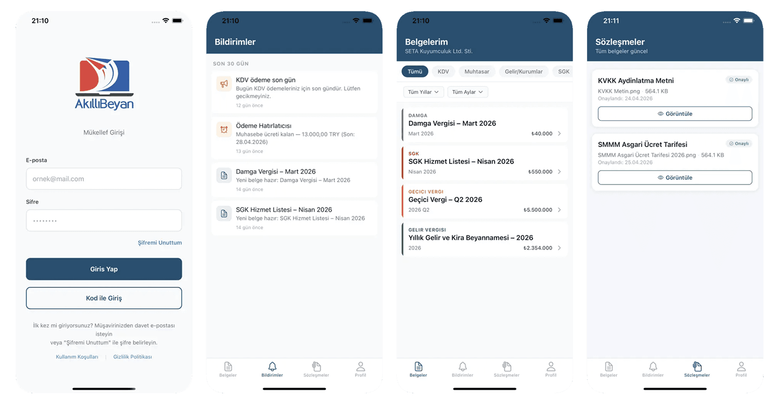AkıllıBeyan iOS uygulaması App Store'da yayında